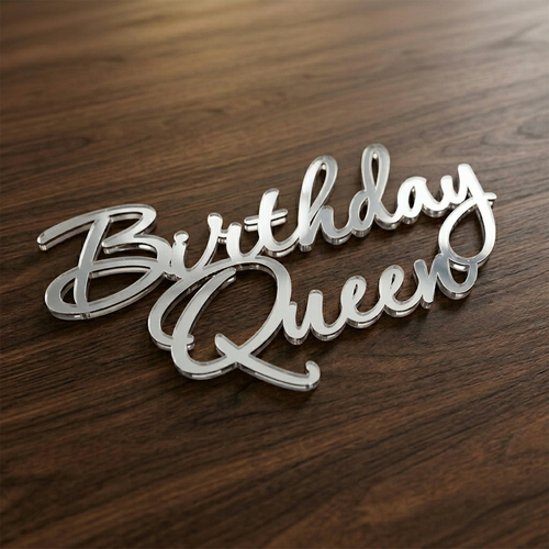 Cake Topper – Birthday Queen