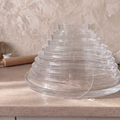 Round acrylic cake spacer plates, transparent, 3 mm – 5 Pieces